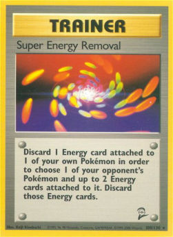 Super Energy Removal B2-108 Rare Good Englisch