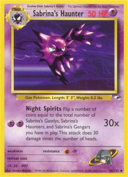 Sabrina's Haunter GH-58 Uncommon Played Englisch