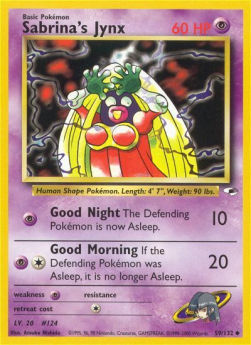 Sabrina's Jynx GH-59 Uncommon Played Englisch