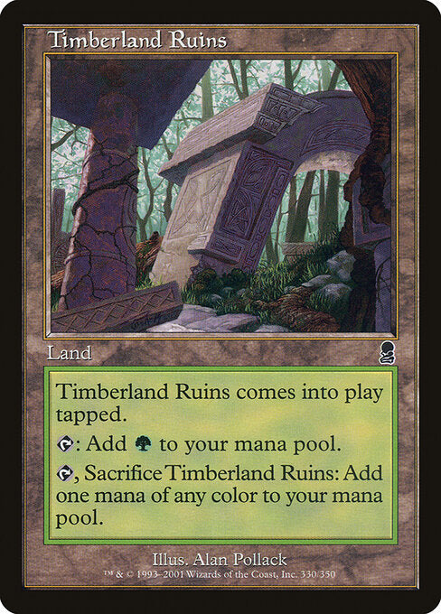 Timberland Ruins ODY-330 Common Light Played Englisch Foil