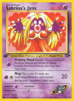 Sabrina's Jynx GC-57 Uncommon Played Englisch