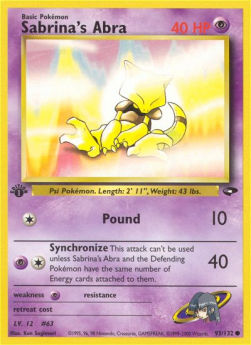 Sabrina's Abra GC-93 Common Played Englisch