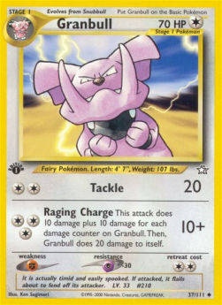 Granbull NG-37 Uncommon Light Played Englisch