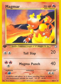 Magmar NG-40 Uncommon Excellent Deutsch