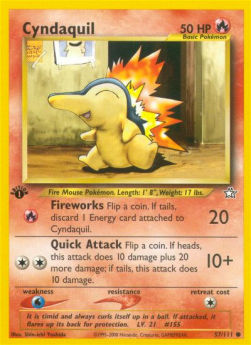 Cyndaquil NG-57 Common Good Englisch