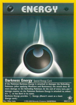 Finsternis-Energie NG-104 Rare Excellent Deutsch