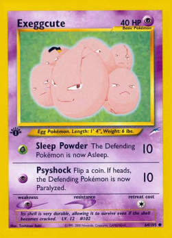 Exeggcute NDE-64 Common Played Englisch