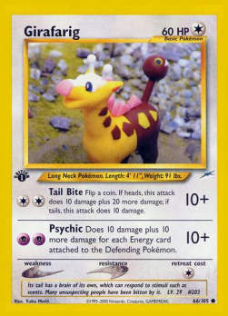 Girafarig NDE-66 Common Excellent Deutsch