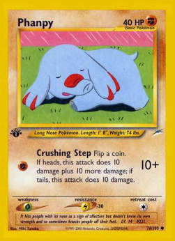Phanpy NDE-76 Common Excellent Deutsch