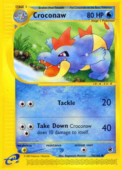 Tyracroc EX-74 Uncommon Light Played Deutsch