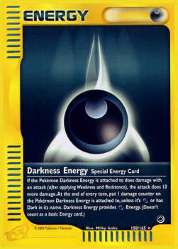 Finsternis-Energie EX-158 Rare Light Played Deutsch