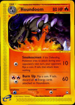 Houndoom AQ-14 Rare Played Englisch