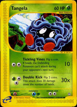 Tangela AQ-112 Common Good Deutsch Reverse Holo