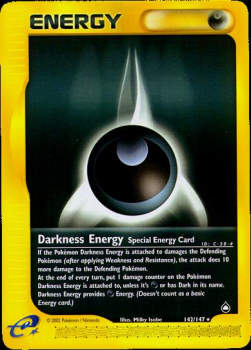 Finsternis-Energie AQ-142 Rare Light Played Deutsch Reverse Holo