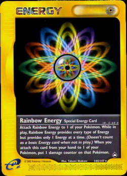 Rainbow Energy AQ-144 Rare Excellent Englisch