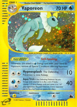 Aquana SK-H31 Holo Rare Good Deutsch