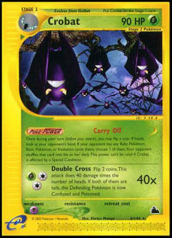Crobat SK-6 Rare Played Englisch