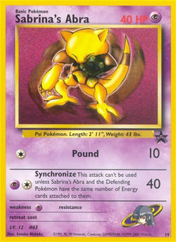 Sabrina's Abra WP-19 Promo Played Englisch