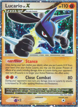 Lucario LV.X DPPR-12 Promo Poor Deutsch