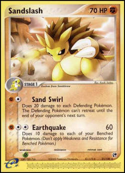 Sandslash SS-21 Rare Good Englisch