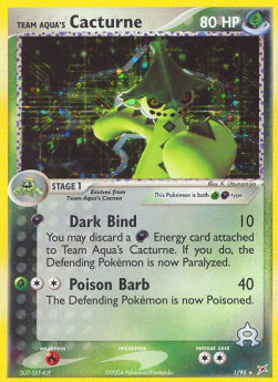 Team Aquas Noktuska MA-1 Holo Rare Played Deutsch Reverse Holo