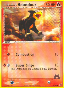 Team Magmas Hunduster (Combustion) MA-62 Common Played Deutsch