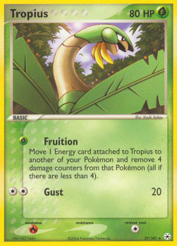 Tropius HL-27 Rare Played Englisch