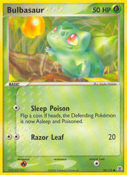 Bisasam (Sleep Poison) FL-54 Common Excellent Deutsch