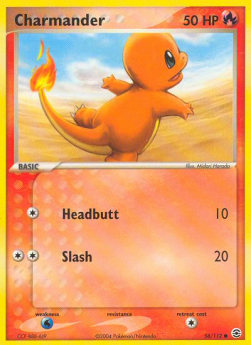Charmander (Headbutt) FL-58 Common Good Englisch