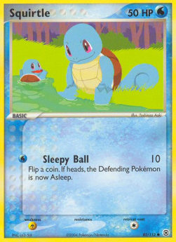Squirtle (Sleepy Ball) FL-82 Common Played Englisch