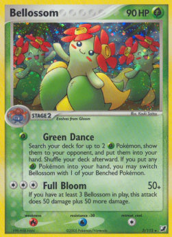 Blubella UF-3 Holo Rare Played Deutsch Reverse Holo