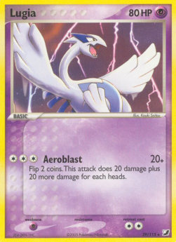 Lugia UF-29 Rare Played Deutsch
