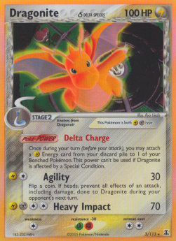 Dragoran δ Delta Species DS-3 Holo Rare Poor Deutsch Reverse Holo