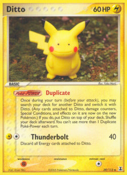 Ditto DS-39 Uncommon Light Played Deutsch
