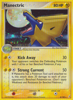 Manectric CG-8 Holo Rare Played Englisch