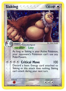 Slaking PK-13 Holo Rare Excellent Englisch