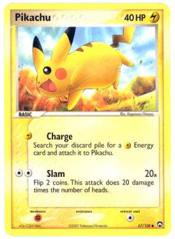 Pikachu PK-57 Common Poor Deutsch