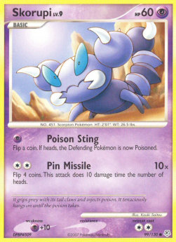 Pionskora Lv.9 DP-99 Common Light Played Deutsch