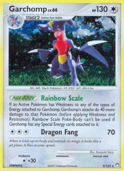 Knakrack Lv.66 MT-9 Holo Rare Played Deutsch