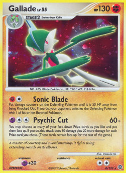 Galagladi Lv.55 SW-6 Holo Rare Played Deutsch Reverse Holo