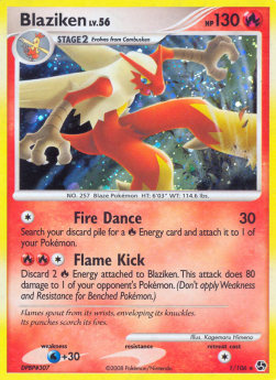 Lohgock Lv.56 GE-1 Holo Rare Played Deutsch Reverse Holo