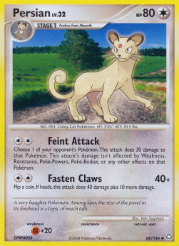Snobilikat Lv.32 LA-68 Uncommon Light Played Deutsch Reverse Holo