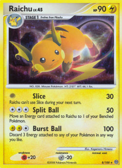 Raichu Lv.45 STF-8 Holo Rare Good Deutsch
