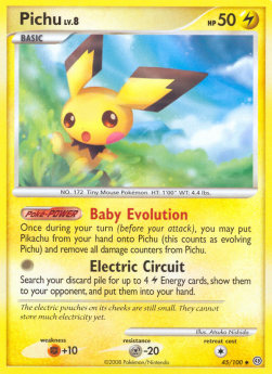 Pichu Lv.8 STF-45 Uncommon Good Deutsch
