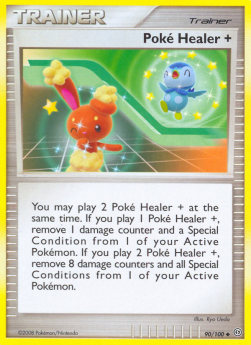 Poké-Heiler + STF-90 Uncommon Light Played Deutsch Reverse Holo