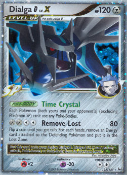 Dialga PL-122 Ultra Rare Played Deutsch
