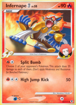Panferno RR-43 Uncommon Light Played Deutsch Reverse Holo