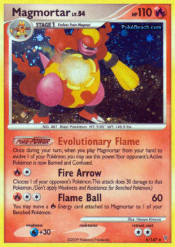 Magbrant Lv.54 SV-6 Holo Rare Light Played Deutsch Reverse Holo