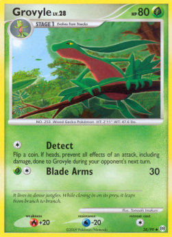 Reptain Lv.28 AR-38 Uncommon Excellent Deutsch