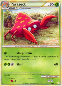 Parasek HS-48 Uncommon Played Deutsch Reverse Holo